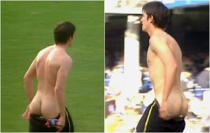 joey barton laat kont zien