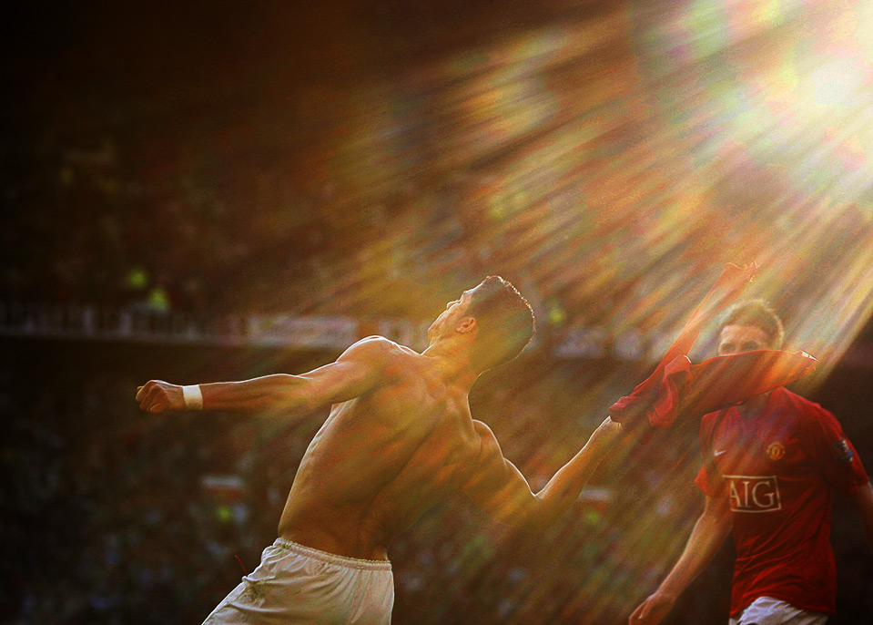 Cristiano Ronaldo, de engel
