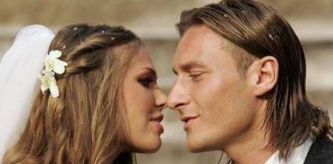 Totti en Blasi