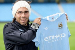 tevez van manchester city