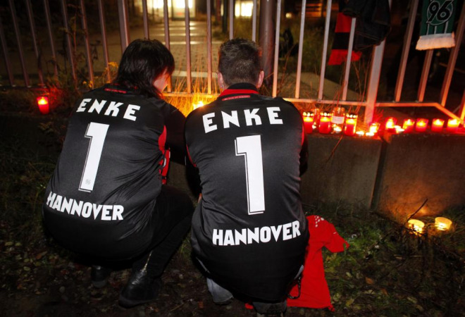 Herdenking van Robert Enke Herdenking van Robert Enke