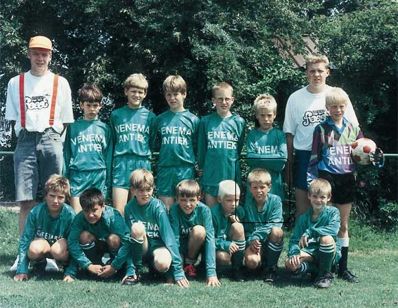 huntelaar jeugdfoto
