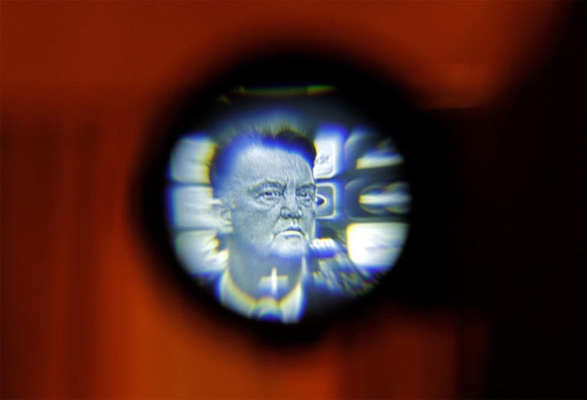 Louis van Gaal, door het sleutelgat Louis van Gaal, door het sleutelgat
