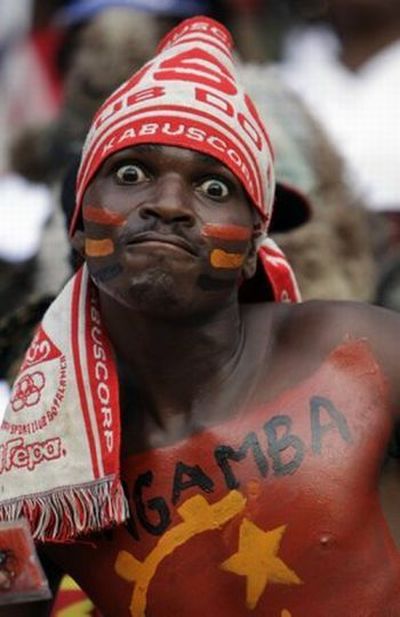 Gambia supporter Africa Cup