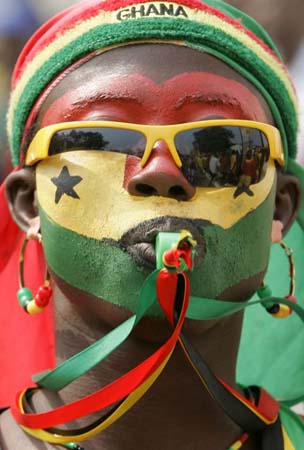 Ghana fan