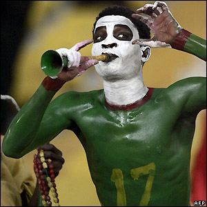 Kameroen supporter