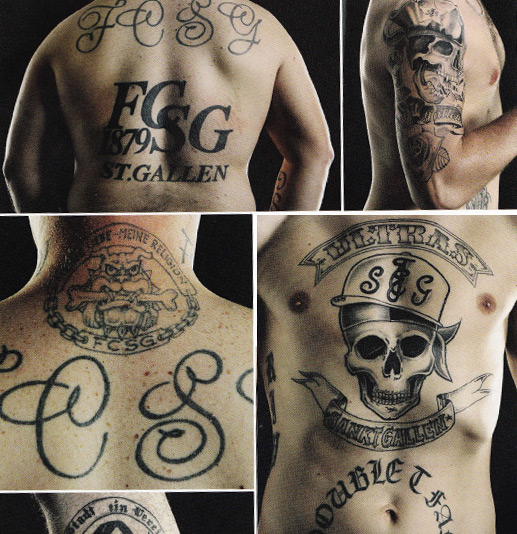 FC Sankt Gallen tattoo FC Sankt Gallen tattoo