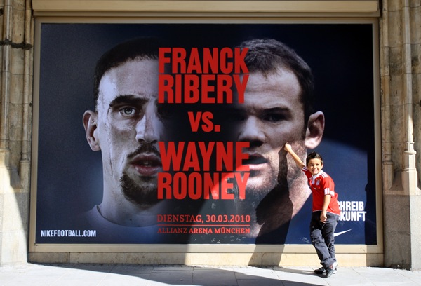 Rooney en Ribery