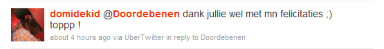 Doordebenen Kivuvu tweet Doordebenen Kivuvu tweet