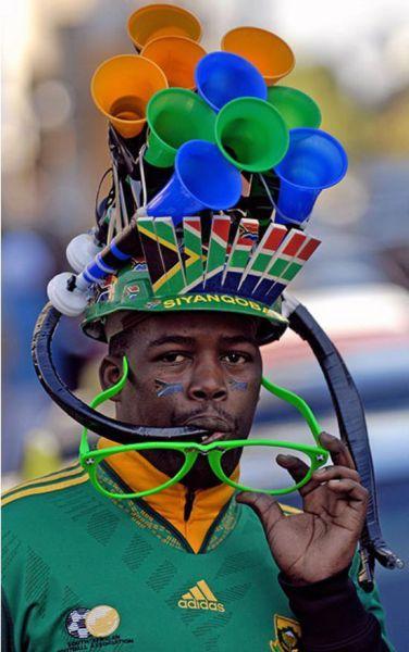 vuvuzela hoed Vuvuzela hoed