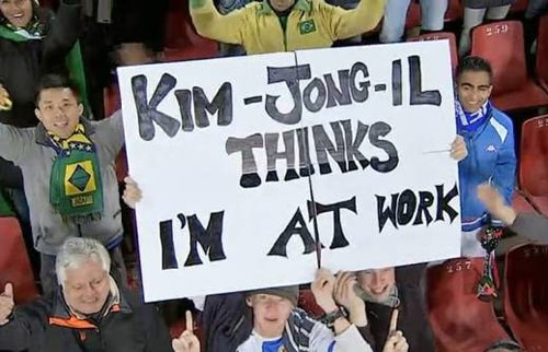 Kim-Jong-Il thinks I'm at work Kim-Jong-Il thinks I'm at work