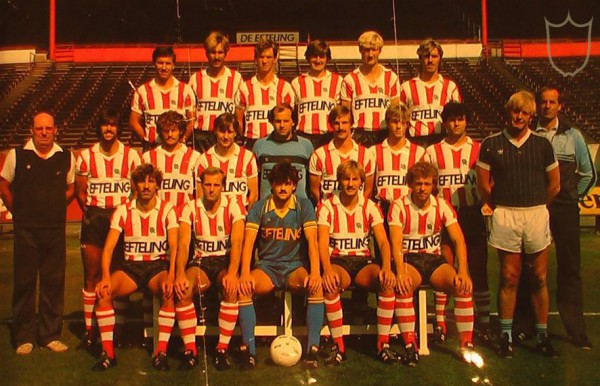 Sparta teamfoto 1983/1984 Sparta teamfoto 1983/1984