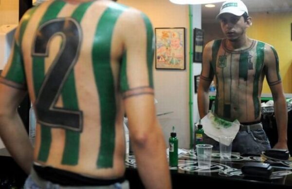 Felipe Alvarez tattoo Atletico Nacional