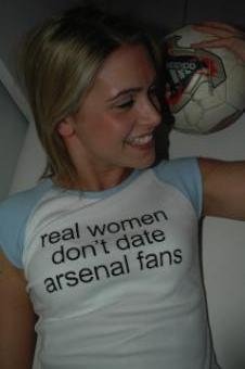 real women dont date arsenal fans2