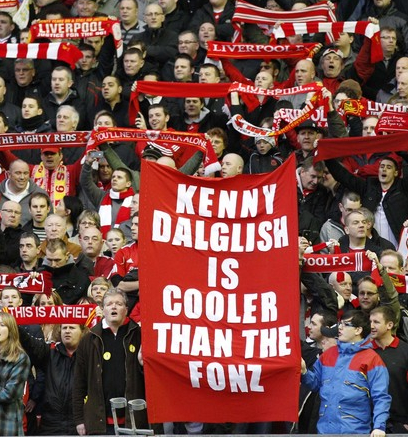 Dalglish is cooler dan the Fonz