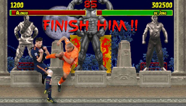Nigel de Jong is Streetfighter Nigel de Jong is Streetfighter
