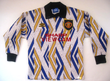 Manchester United keeper shirt 1993