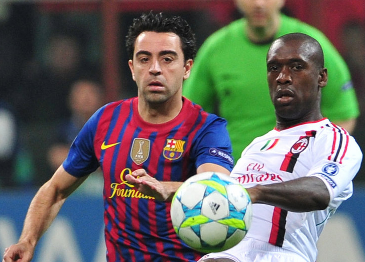 seedorf en Xavi